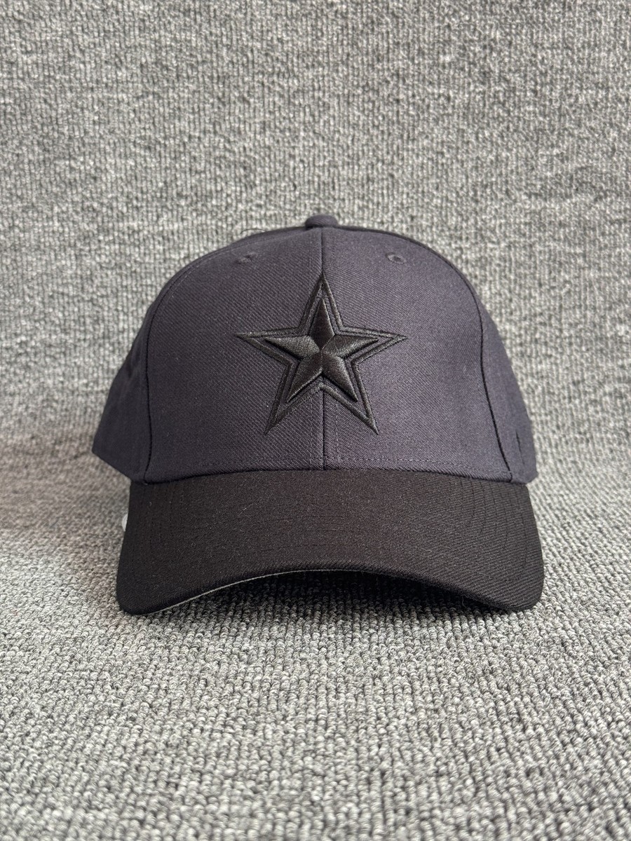 '47 Brand Dallas Cowboys NFL Tonal Star Cap Gray Black Hook and Loop