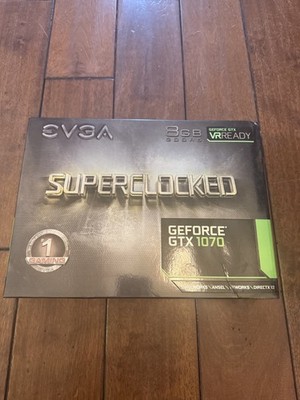 EVGA GeForce GTX 1070 SC GAMING Graphics Card 8 GB GDDR5 and ACX 3.0 Cooler