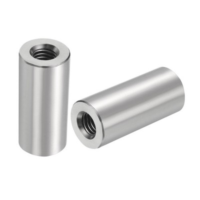 5Stk M8 Runde Anschluss Muttern  Kupplungsmutter 35mm/1.38'' Länge M8x35x16mm