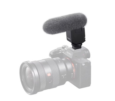 SONY ECM-B1M Shotgun Microphone for Camera Variable Directivity，Noise-Reducing