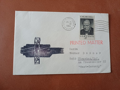 US Navy: USS Kitty Hawk (CVA-63), Cachet (1966), #14
