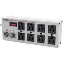 Tripp Lite Isobar 8 Outlet Surge Protector Power Strip, 25ft Long Cord, Right...
