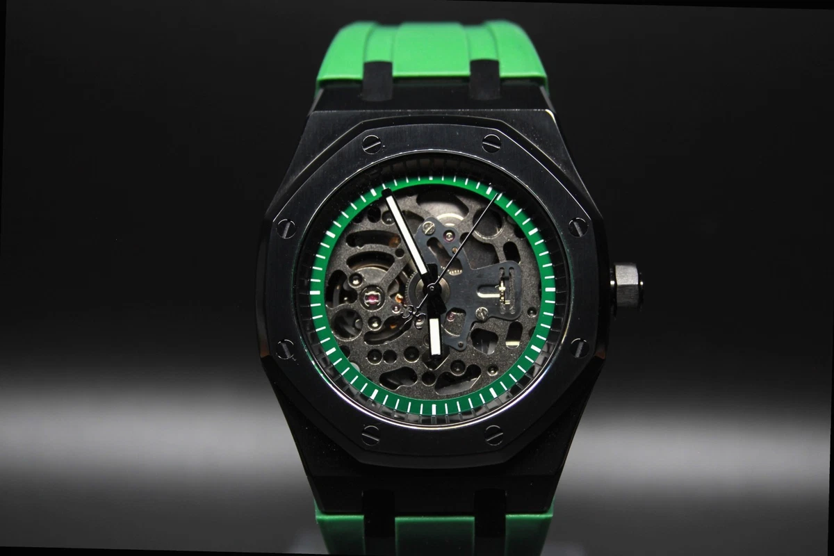 Skeleton Automatic 40mm Stainless Steel Watch – Seiko NH70 Movement