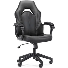 OLIXIS Computer Gaming Chair - PU Leather Ergonomic Office Chair Swivel Desk ...