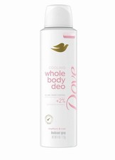 Dove Cooling Whole Body Deodorant Spray Raspb...