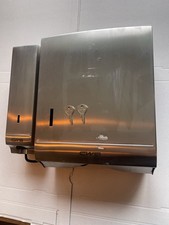 CWS Edelstahl Papier Seifen Spender mit Schlüssel Faltpapier Seife / 4