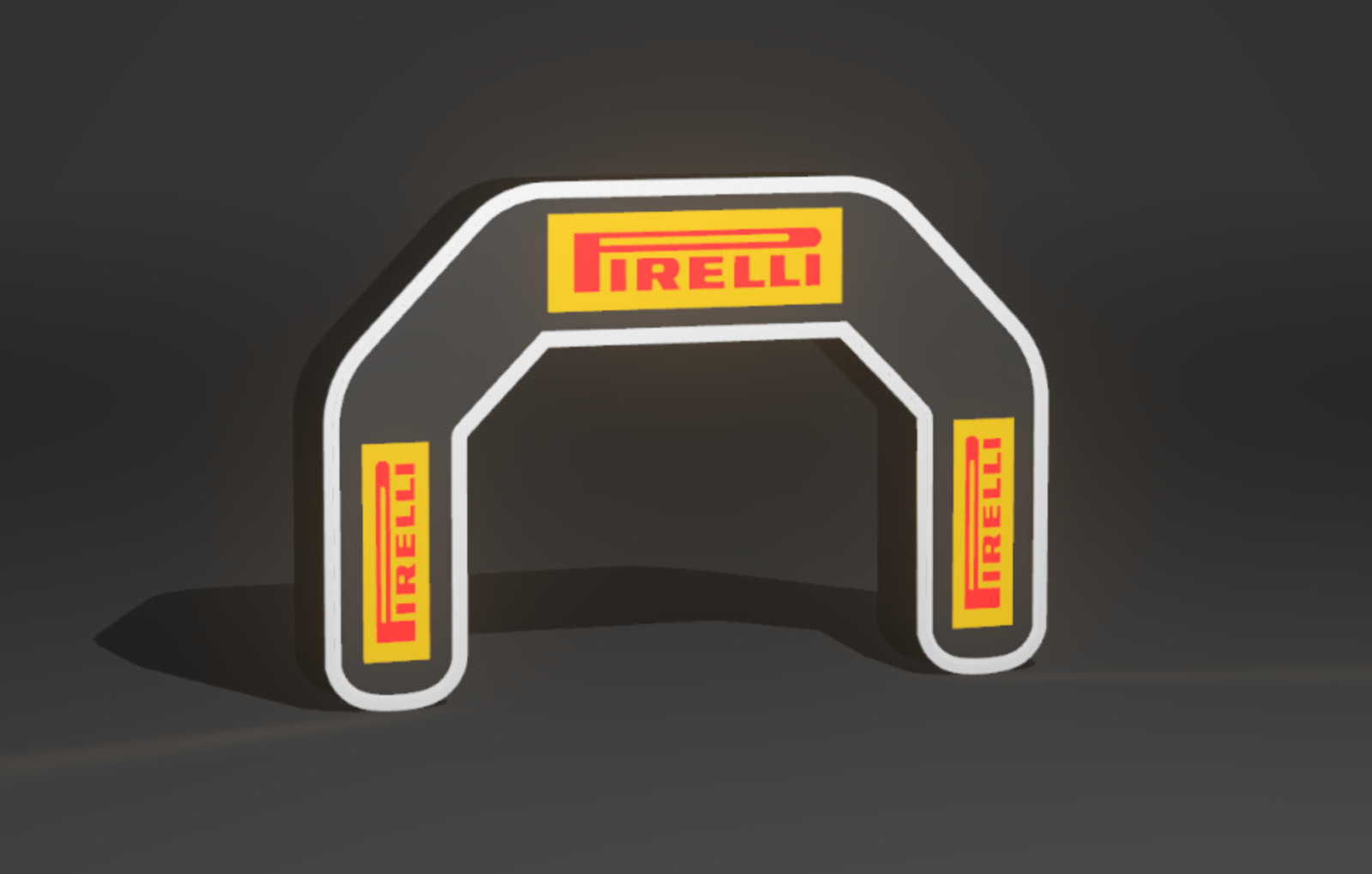 Dunlop Racing Arch Slot car sign Double sided-Michelin and Pirelli Available