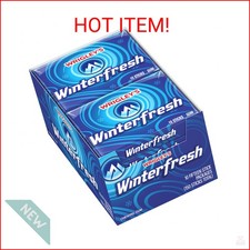 WRIGLEY'S Winterfresh Chewing Gum Bulk Pack, 15 Stick Pack of 10 