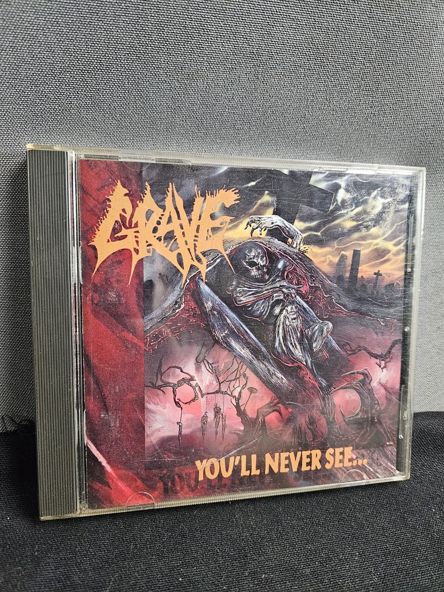 洋楽 GRAVE YOU'LL NEVER SEE... CD Grave - You'll Never See CD - ORG 1992 - RARE Death Metal | eBay