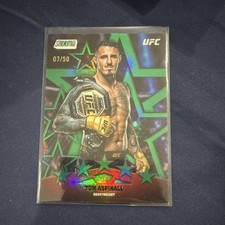 2025 Topps Stadium Club UFC Tom Aspinall Special Forces Green Foil SF-7 /50
