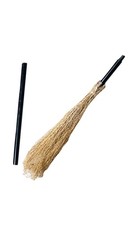 Halloween Prop Cosplay Witch Broom Stick Broomstick Adult Kids Masquerade New