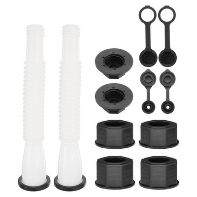 **''2-Set Ausgießer für Kanister 1/2/5/10 Gal weiß+schwarz''** (72字符)