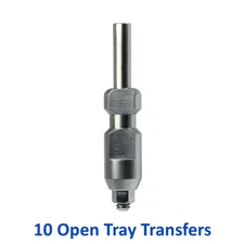 10x Dental Transfer Impression Coping Open Tray Fixture 2.42 Fixation Screw