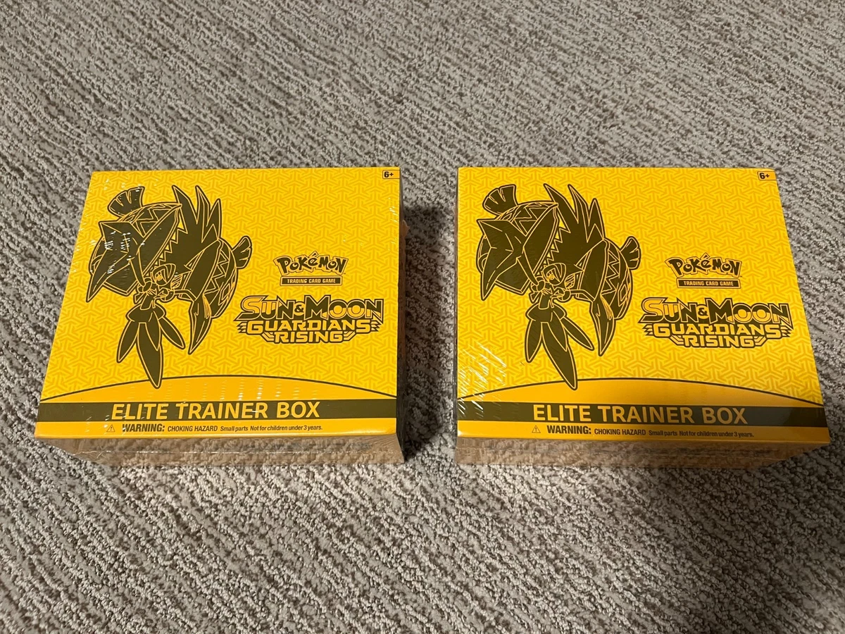 sun and moon booster box for sale Pokemon & Base Set featuring all five captivating artworks Pokémon Sun & Moon Sealed