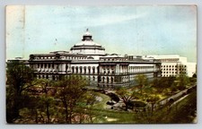 Vintage Library of Congress Washington D.C. Postcard K11 Italian Renaissance