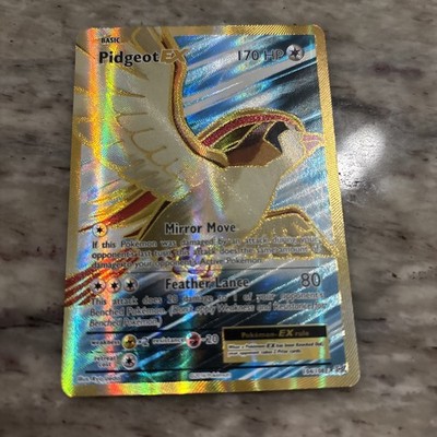 Full Art PIDGEOT EX Ultra Rare 2016 Pokemon XY Evolutions 104/108