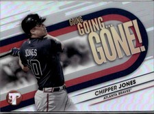 2023 Topps Pristine Chipper Jones #GGG-15 Going, Going, Gone!