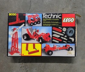 LEGO Technic Lot 8030 8040 with Box Vintage 80s 90s Build AS IS Retired LEGO