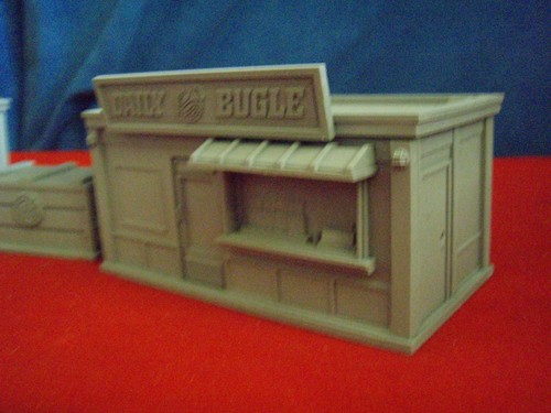 WarGames, stampato in 3D, Buldings Tarrain Cars, Terreno, 28 mm, lotto lavori, - Foto 4 di 7