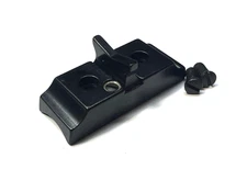 Vintage Winchester Model 70 .458 Mag. Fixed Rear Sight Leaf w/Base W/ SCREWS