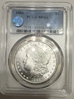 1885-P Morgan Silver Dollar PCGS MS64 “Sight White” Sticker