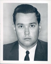 James L Frink Hombre de Negocios Solemne Traje Corbata Histórica De Colección Foto de Prensa