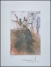 Salvador Dali * The Four Seasons * 65 X 50 Cm * Signed Lithograph * Limited