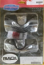 Kuryakyn 7261 Harley 99+ TC Black Slotted Spark Plug Covers-NOS