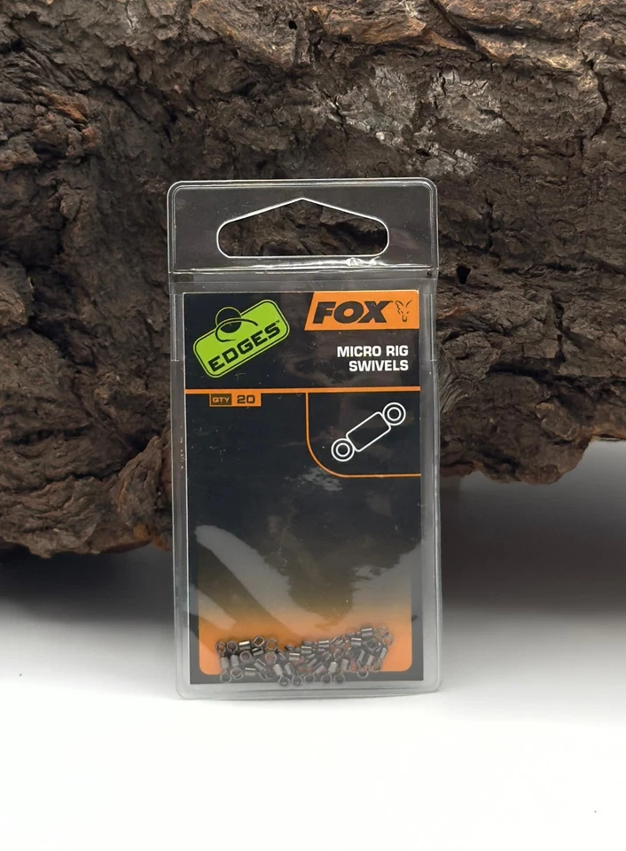 Fox Edges Micro Rig Swivels x 20 Mikro Wirbel 20 Stück für Chod Hinged Stiff Rig - Bild 1 von 2