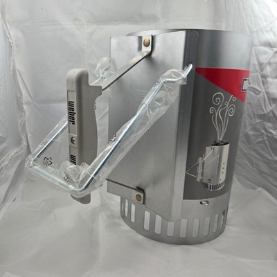 Weber Model-7416 Rapidfire Chimney Charcoal Starter- Speed Up Ignition-New