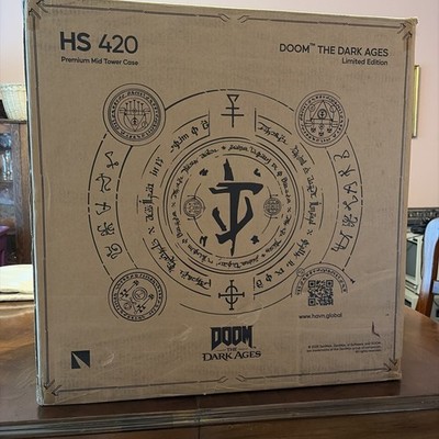 HAVN HS 420 DOOM The Dark Ages Limited Edition ATX Mid-Tower Computer Case