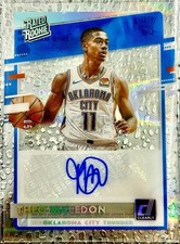 Theo Maledon /10 RC 2020/21 Clearly Donruss R...