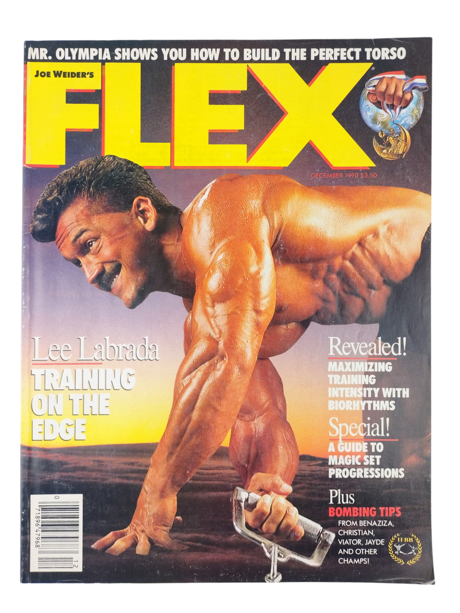 Joe Weirder's FLEX Bodybuilding Muscle Magazine Lee Labrada