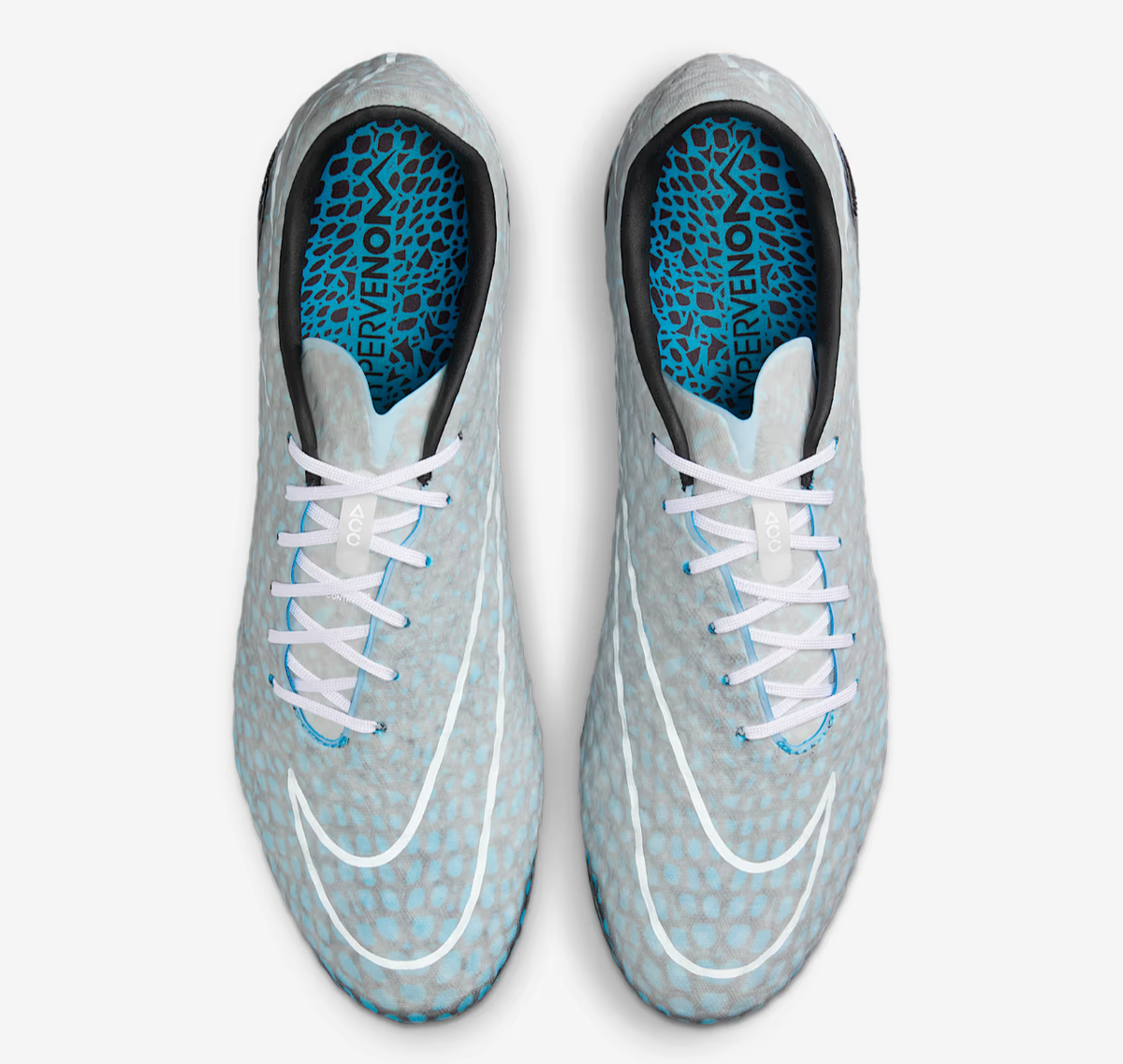 Size 9.5 - Nike Hypervenom Phantom 1 FG White Photo Blue Men's