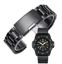 Metal Replacement Watch Band Fits Luminox Navy SEAL 3600 3601 3603 3605 50002