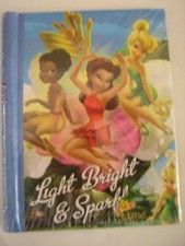 Disney Tinkerbell Photo Album 7.6x0.4x9.8" light,bright sparkle