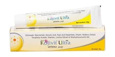Kojivit Ultra Gel with  Glycolik & Kojic Acid use for Age Spots &Dark Spots-30Gm