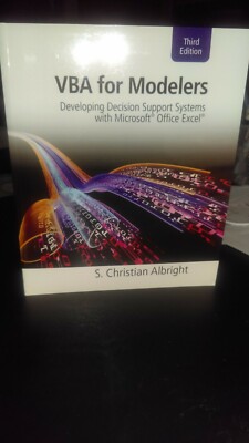 VBA for Modelers : Developing Decision Support Systems with Microsoft ...