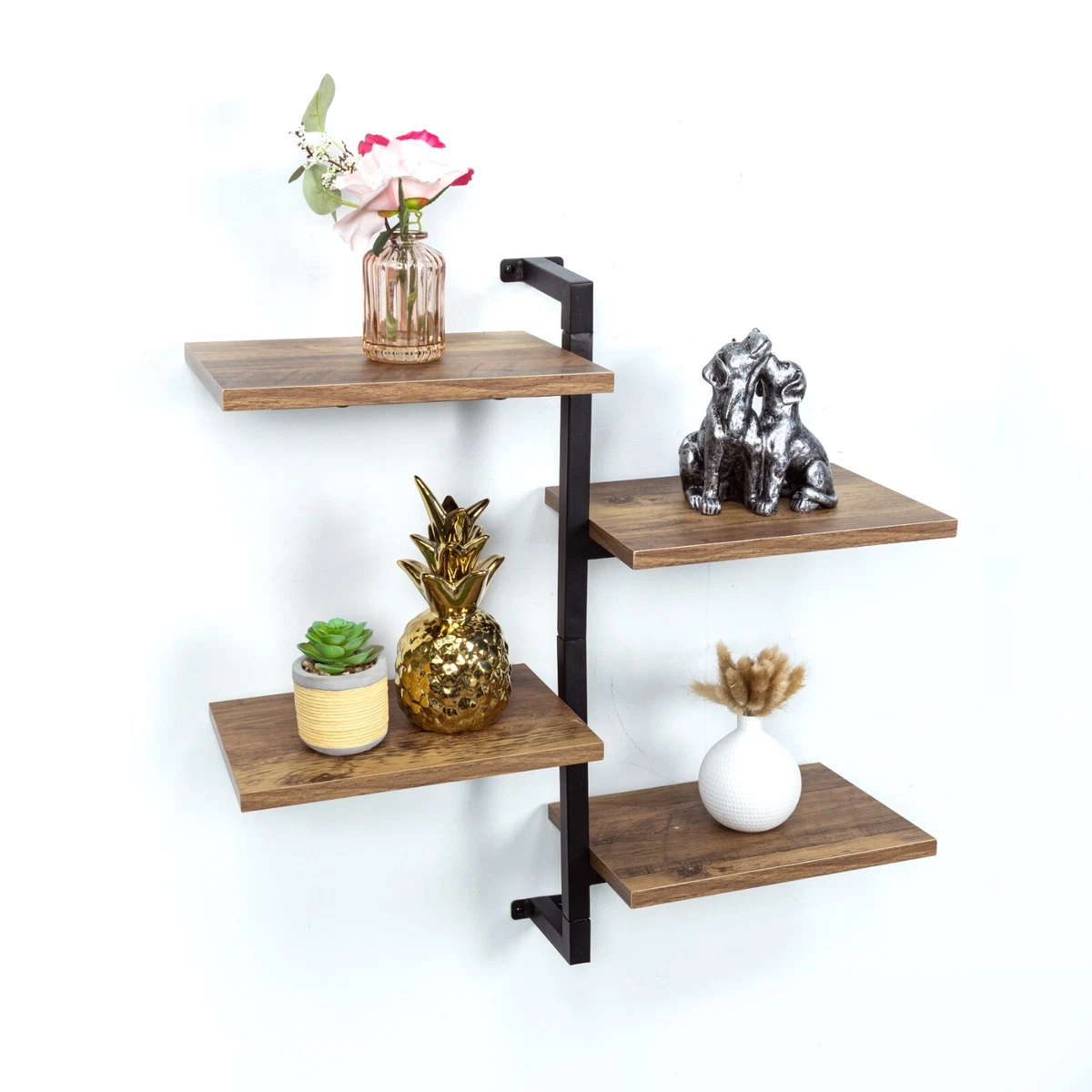 Multi wood cheap wall shelves