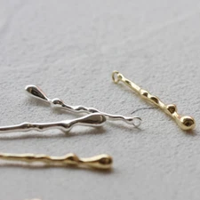 One Piece Premium Plated Solid Brass Stick - Branch Charm (4717C)