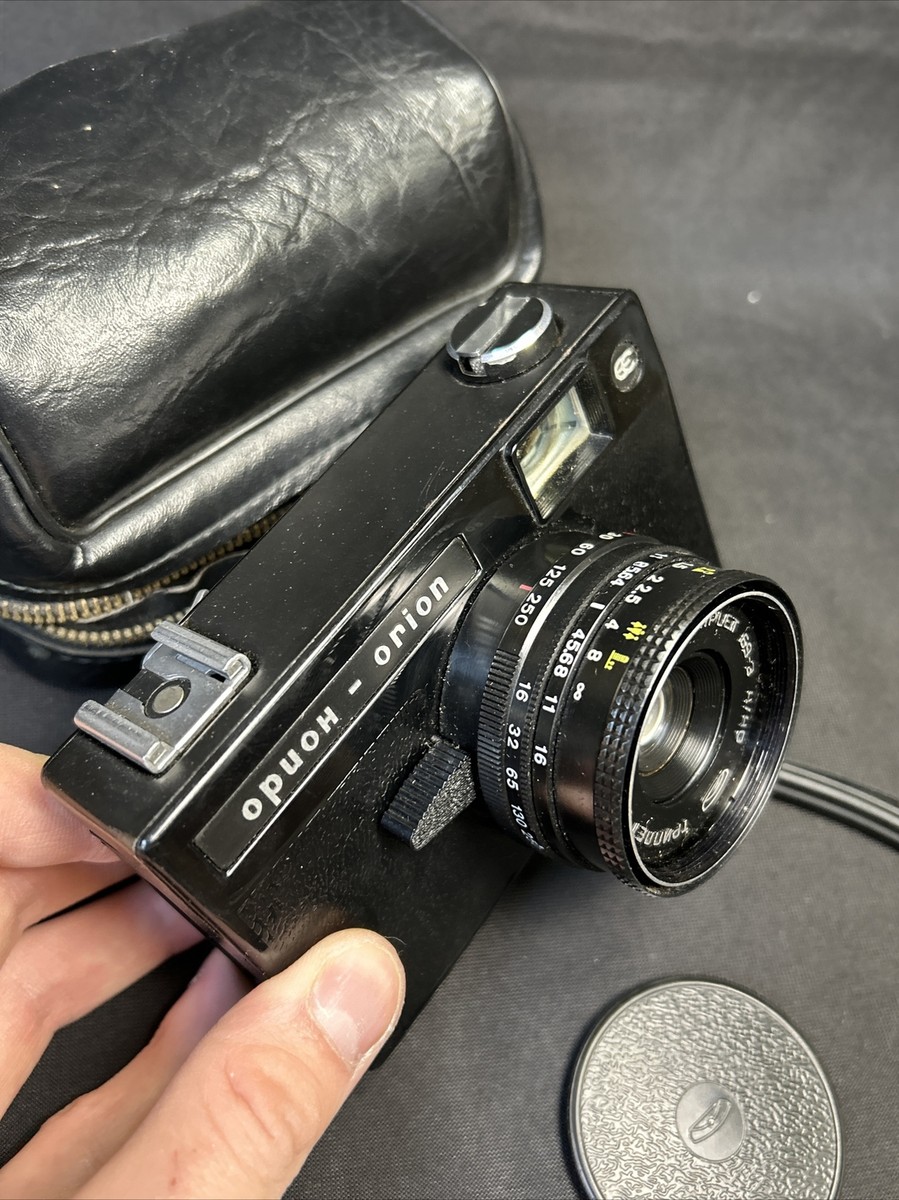 ORION Soviet USSR 35mm Film Camera Lens Triplet 69-3 4/40 BelOMO