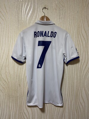 REAL MADRID 2016 2017 HOME SHIRT JERSEY ADIDAS S94992 sz M REAL MADRID 2016 2017 HOME SHIRT JERSEY ADIDAS S94992 sz M