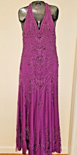 Lace, Beaded and Sequin Long Prom, Quinceanera or Wedding Party Dress