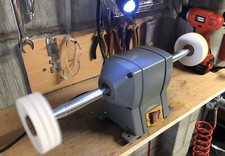 Heavy Duty Bench Polisher - buffer -buffing wheel - 400w watts Polishing Machine