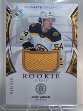 2021-22 Ultimate Collection ROOKIE Jerseys #156 Jack Ahcan 099/699