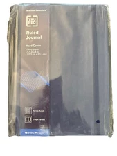 TRU RED 1 Subject Narrow Rule Blue Hard Cover 10 x 8" Business Journal 96 sheets