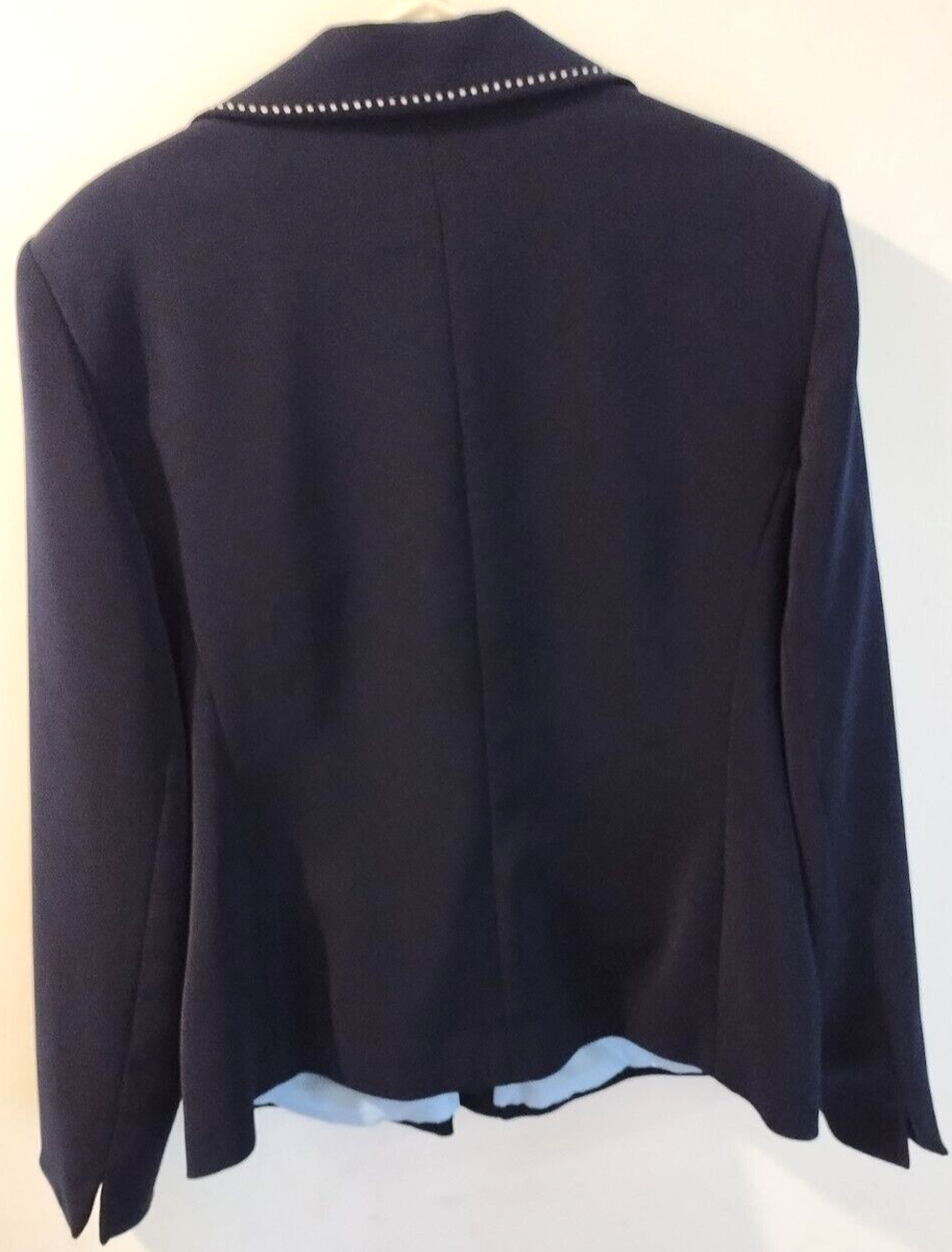 ジャケット・アウター SAG HARBOR 90's blue tailored jacket Sag Harbor Blue Blazers for Women for sale | eBay