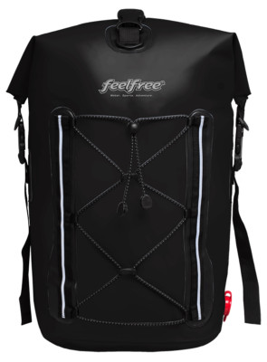 FeelFree Rucksack ''Go Pack'', 40L, Wasserdichte Tasche, schwarz