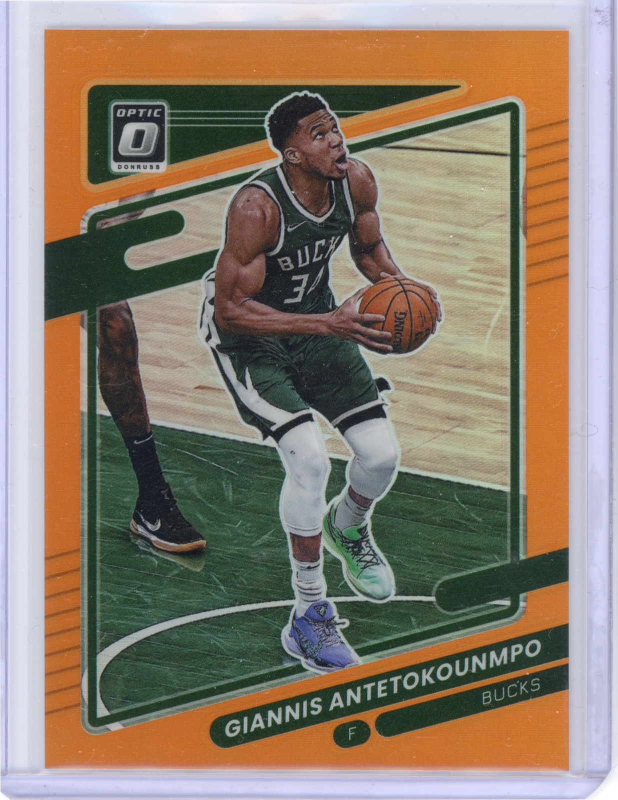 2021-22 Donruss Optic Giannis Antetokounmpo Orange /199 #31