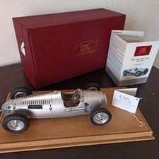 AUTO Union Tipo C 1936-1937 SILVER CMC 1:18 M034 NUOVA PILOTA BERND DIECAST AUDI